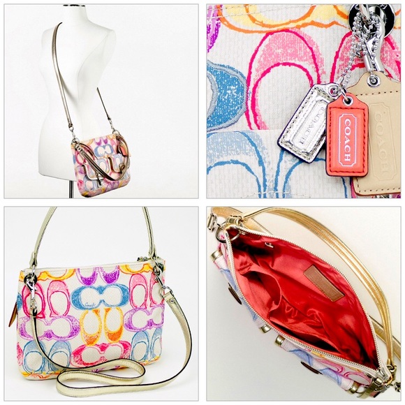 🔥HOST PICK🔥❣️COACH❣️Poppy Dream C Hippie crossbody bag❣️BRAND NEW WITH TAG❣️ - Picture 2 of 8